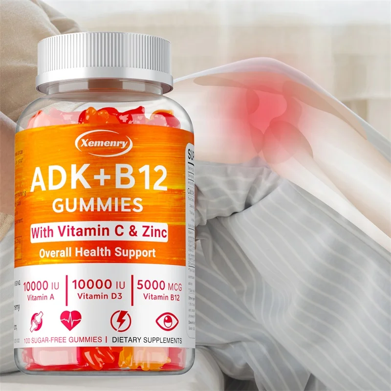 Health Wellness Products - ビタミンD3 K2 + ビタミンB12 グミ -