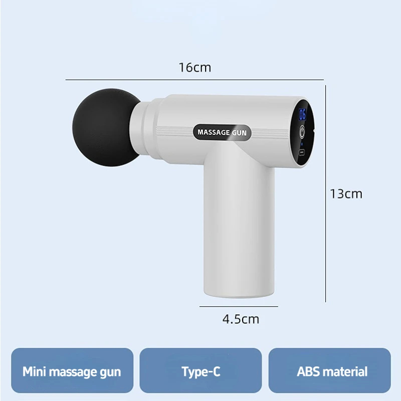Health Wellness And Fitness - USB ミニマッサージガン筋膜マシン筋肉リラクゼーション振動ガンロッドマッサージフィットネス機器ネックグラブ筋膜ガン