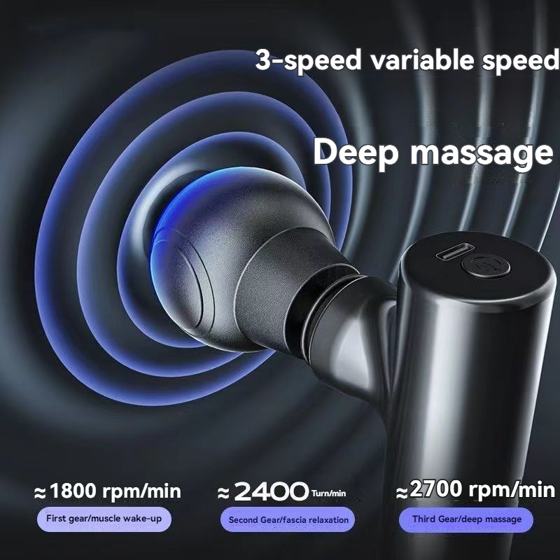 2025 新しい USB ミニマッサージガン筋膜マシン筋肉弛 - Health Wellness And Fitness のレビューと価格