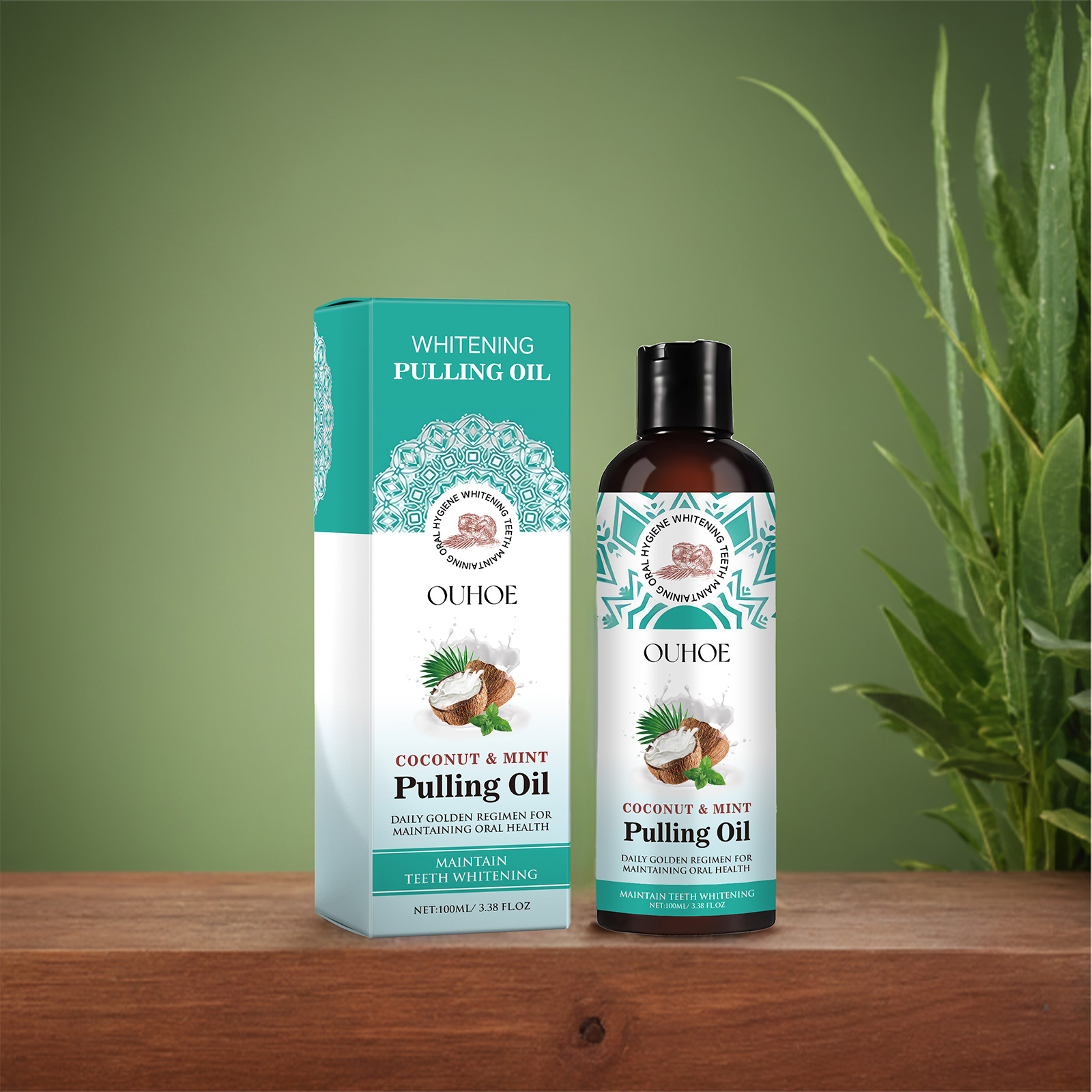 ココナッツオイルマウスウォッシュ（アルコールフリー）は、歯の - Health Wellness Products のレビューと価格