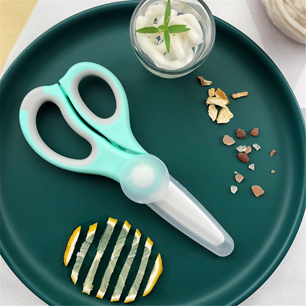 ポータブルセラミックベビーフードミル,給餌用キッチンはさみ, - Health Wellness Products のレビューと価格