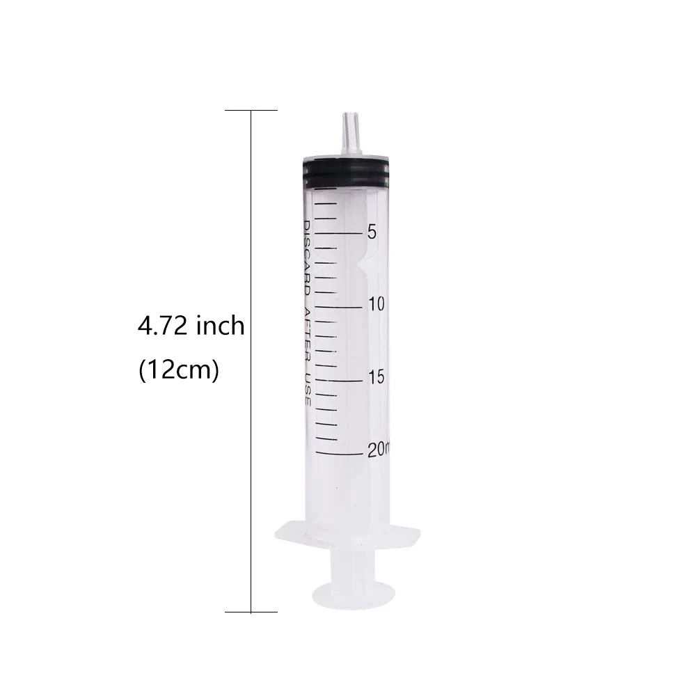 個別包装針なし20mlプラスチック注射器水耕栽培健康測定用滅 - Health Wellness Products のレビューと価格